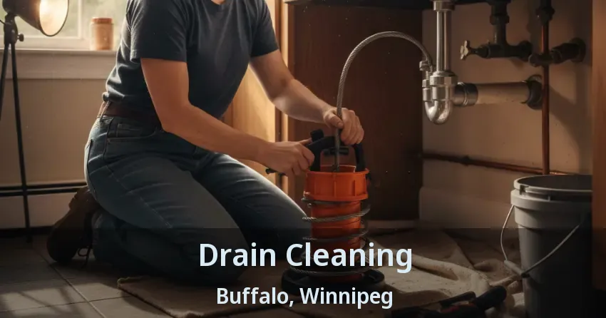 Drain Cleaning Buffalo, Winnipeg - MB