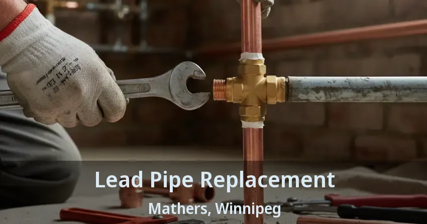Lead Pipe Replacement Mathers, Winnipeg - MB