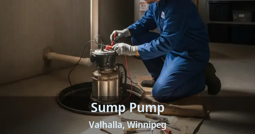 Sump Pump Valhalla, Winnipeg - MB