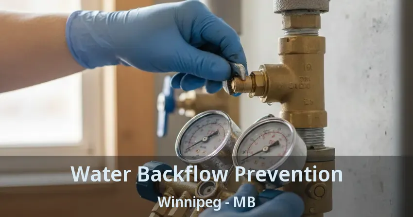 Water Backflow Prevention Winnipeg - MB